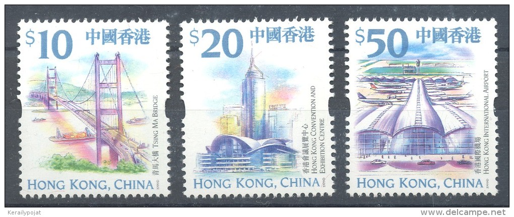 Hong Kong - 1999 Sights 10-50$ MNH__(TH-4484) - Neufs