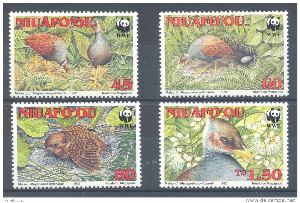 Niuafo'ou - 1992 Pritchard Jungle Chicken MNH__(TH-3090) - Tonga (1970-...)