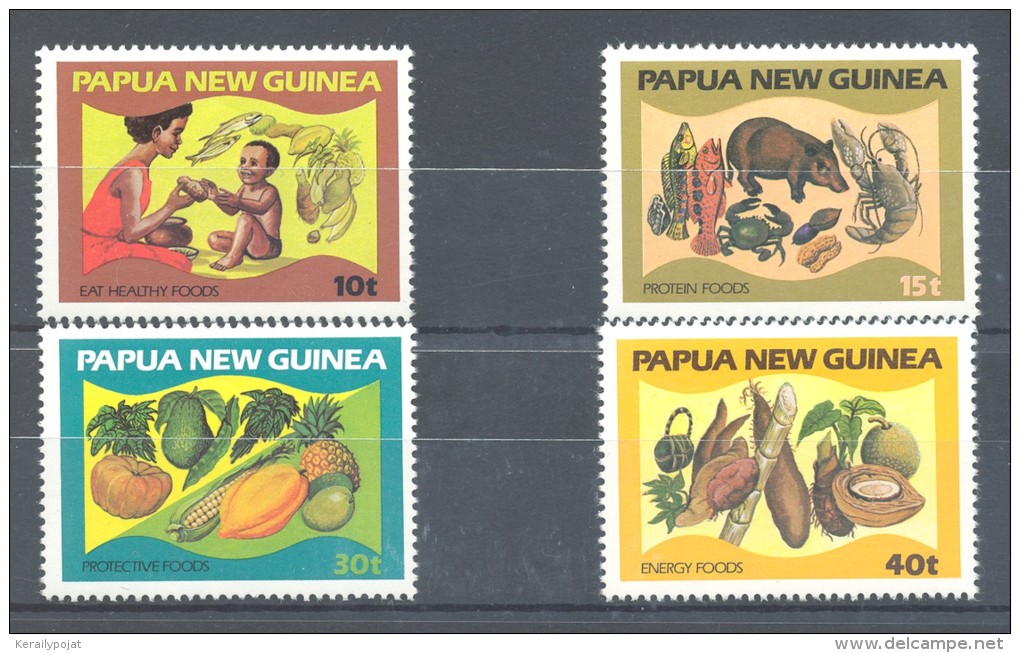 Papua New Guinea - 1982 Food And Nutrition MNH__(TH-10092) - Papouasie-Nouvelle-Guinée