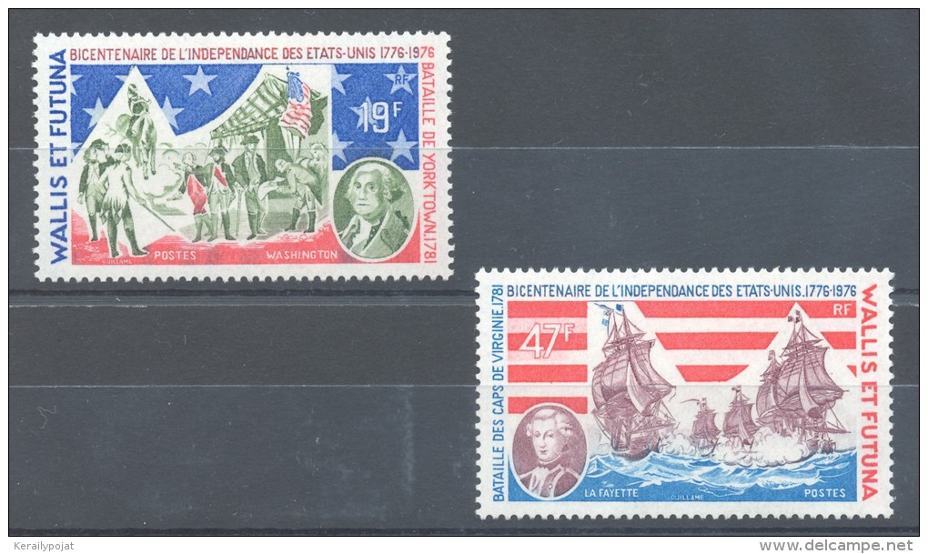 Wallis & Futuna - 1976 USA Independence MNH__(TH-9976) - Unused Stamps