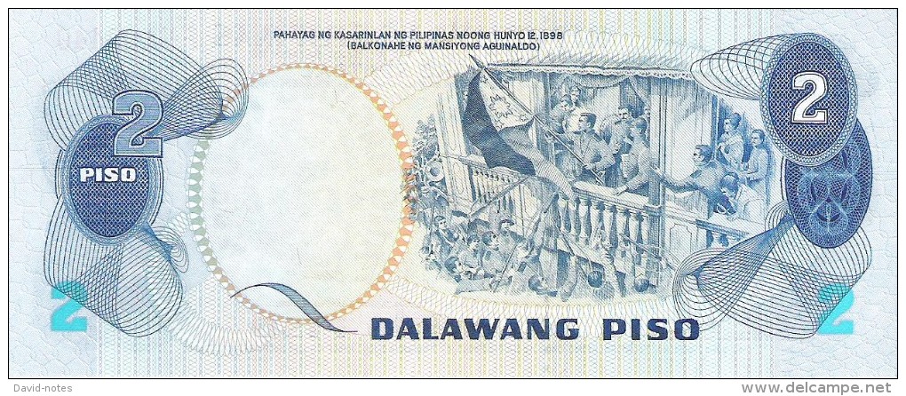 Philippines - Pick 159c - 2 Piso 1978 - Unc - Filippine