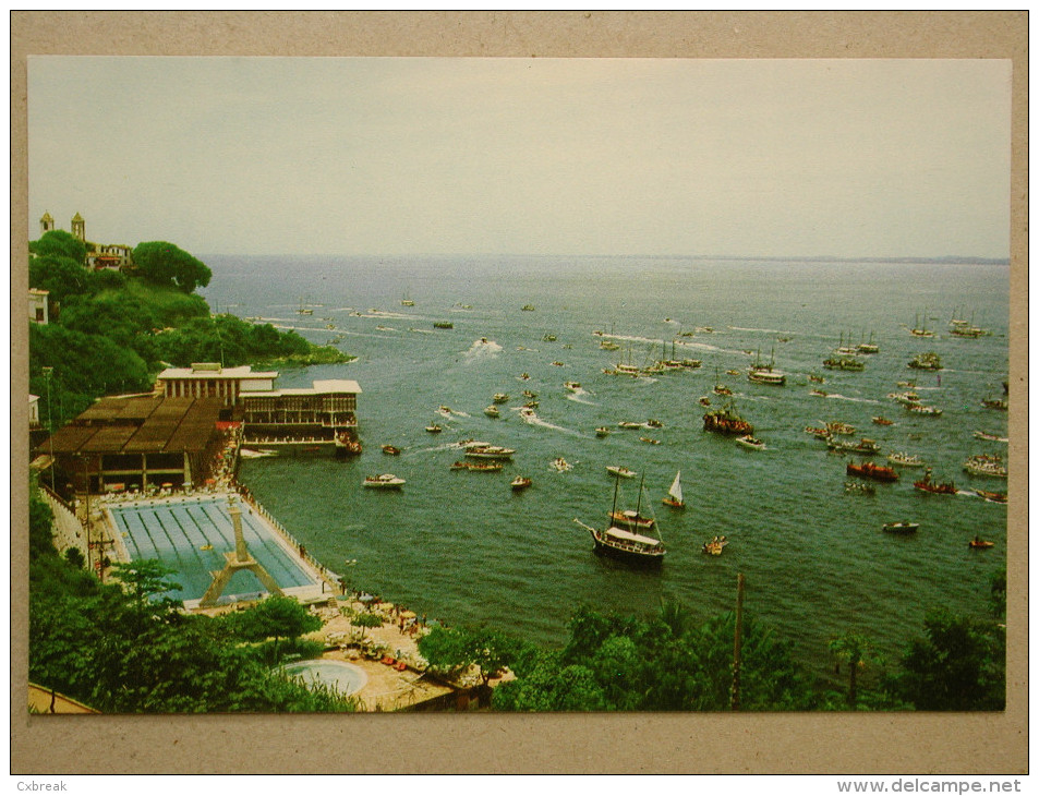 Salvador, Vista Aérea Do Famoso Yate Clube Da Bahia - Salvador De Bahia