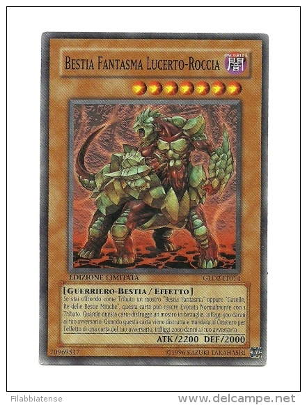 Yu-Gi-Oh - Bestia Fantasma Lucerto-Roccia   ++++++++ - Yu-Gi-Oh