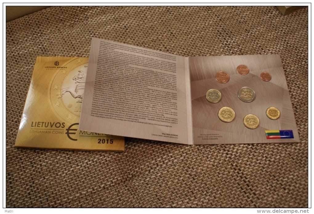 Lithuania 2015 Euro Coins Set - Litauen