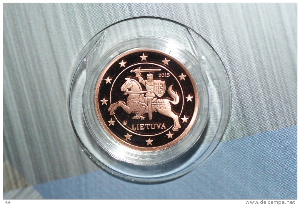Lithuania 2015 Euro coins Set Proof Mintage 7500!!!