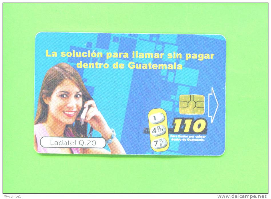 GUATEMALA  -  Chip Phonecard As Scan (subject To Minor Scuffs And Wear) - Guatemala