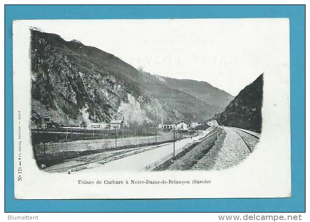 CPA Usines De Carbure à NOTRE-DAME-DE-BRIANCON 73 - Autres & Non Classés