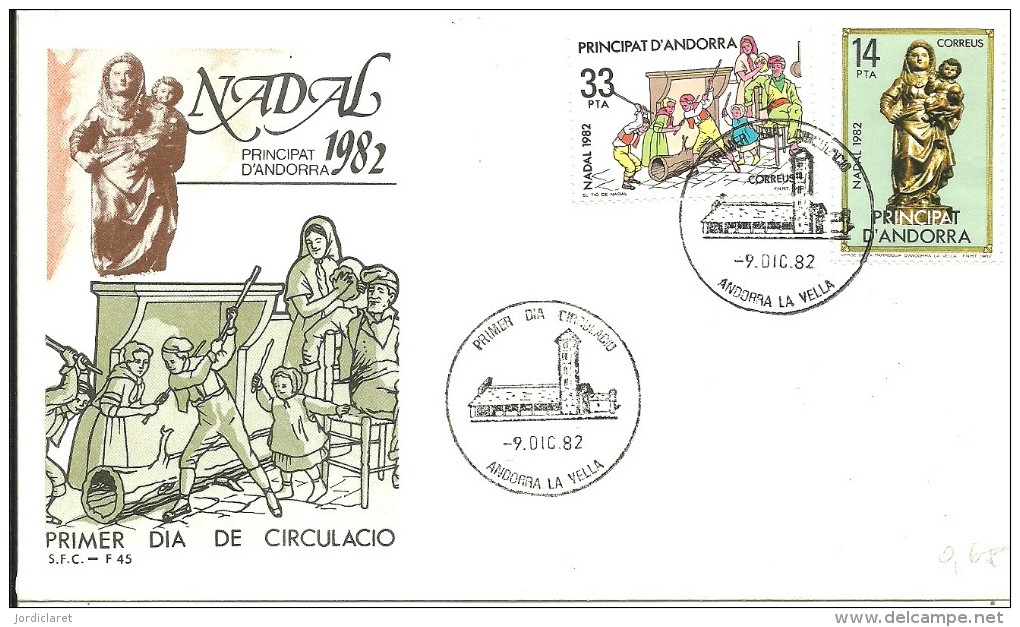 FDC 1982 - Lettres & Documents