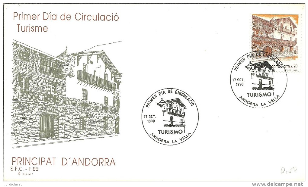 FDC 1990 - Lettres & Documents