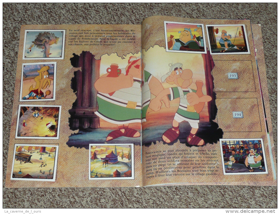 Vintage RARE Album PANINI, Incomplet, Astérix Et Les Indiens, 1995, Obélix, Uderzo Goscinny - Edizione Italiana