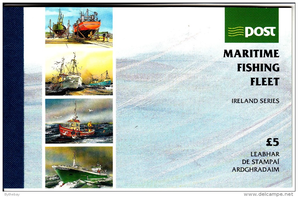 Ireland Prestige Booklet SG #SB41 Maritime Fishing Fleet - Booklets