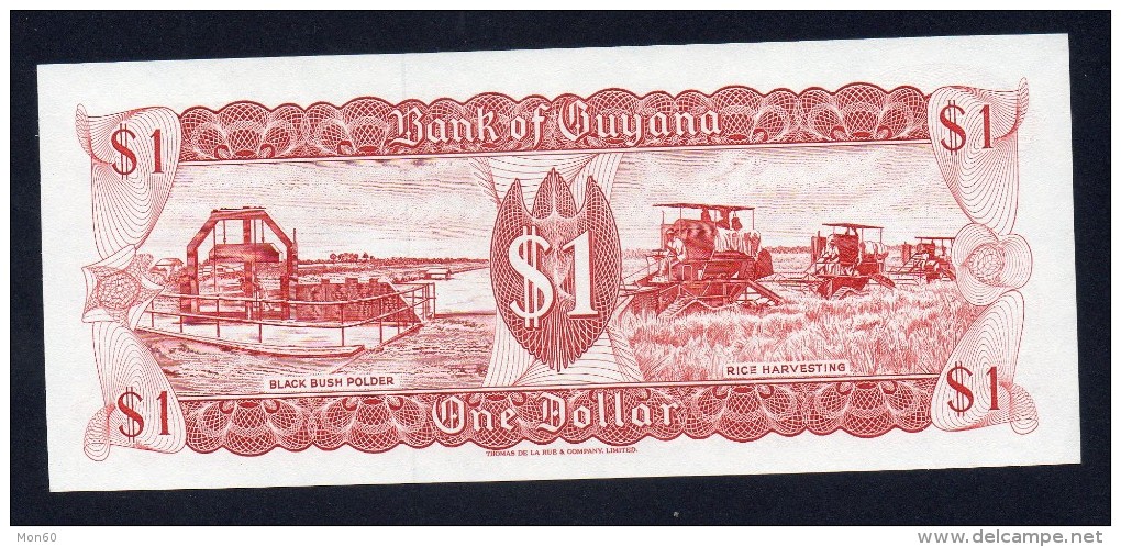 GUYANA 1 Dollar - FDS - 1966 - Guyana