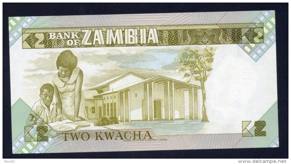 ZAMBIA 1980-88 - FDS - 2 KWACHA - Zambia