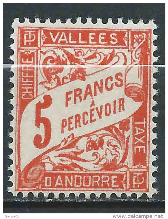 Andorre - 1938 - Taxes N° 20 - Neuf ** - MNH - Ungebraucht