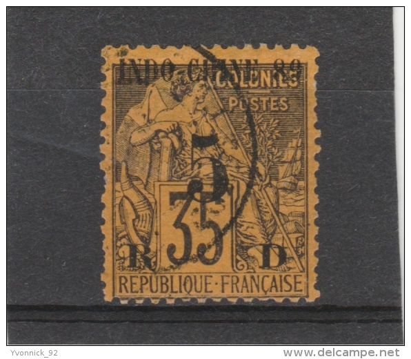 Indochine -_1889 - N°1 35c Surchargé 5c - Altri & Non Classificati