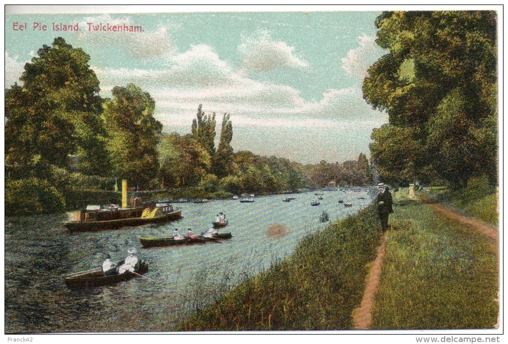 Royaume Uni. Eel Pie Island. Twickenham - Middlesex