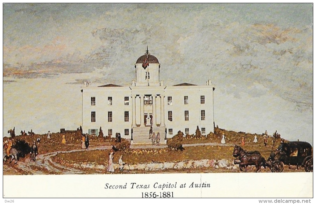 The Second Texas Capitol At Austin - Diorama In The San Jacinto Museum Of History - Austin