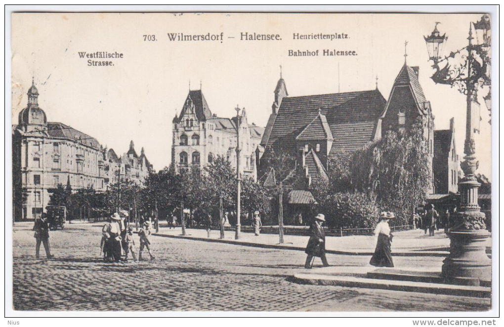 Germany Deutschland 1912 Berlin Wilmersdorf, Halensee - Wilmersdorf