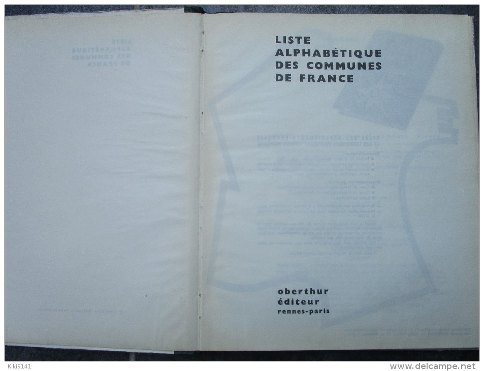 ALMANACH Des P.T.T. Département De L´Eure + Liste Alphabétique Des Communes De France (200 Pages) - Grand Format : 1961-70