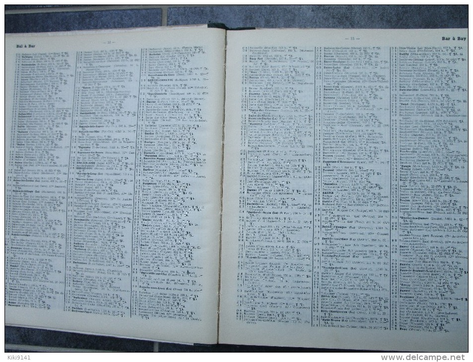 ALMANACH des P.T.T. Département de l´Eure + Liste Alphabétique des Communes de France (200 pages)