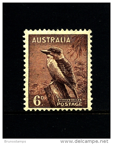 AUSTRALIA - 1937  DEFINITIVE  6d  PERF. 13 1/2 X 14  MINT NH  SG 172 - Nuovi