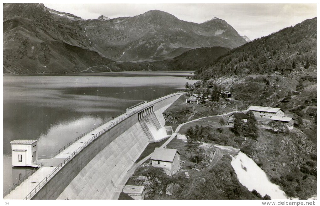 A 3870 - Dighe Svizzera Ticino - Invasi D'acqua & Impianti Eolici