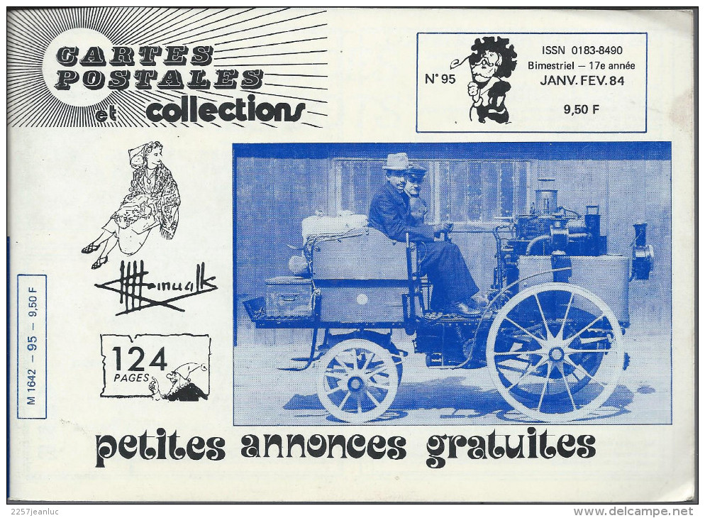 Revue  Carte Postale Et Collection  N: 95 De 1984 - Francese