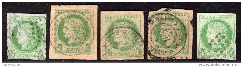 Colonies Française N° 17X5  Avec Oblitération Losange/Cachet à Date  TB - Cérès