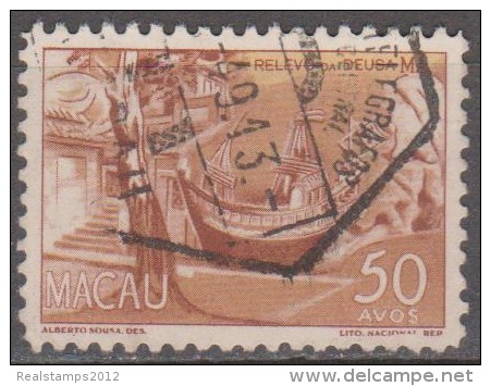 MACAU -1948, Motivos Locais, 50 A.  D. 11   (o)  Afinsa  Nº 334 - Oblitérés