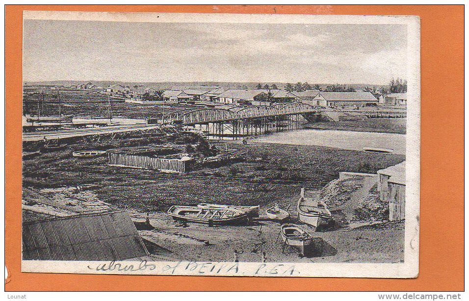 Mozambique - Bridge Over The Chiveve River (carte Raccourcie Dimensions 13.7 X 9 Cm) - Mozambique