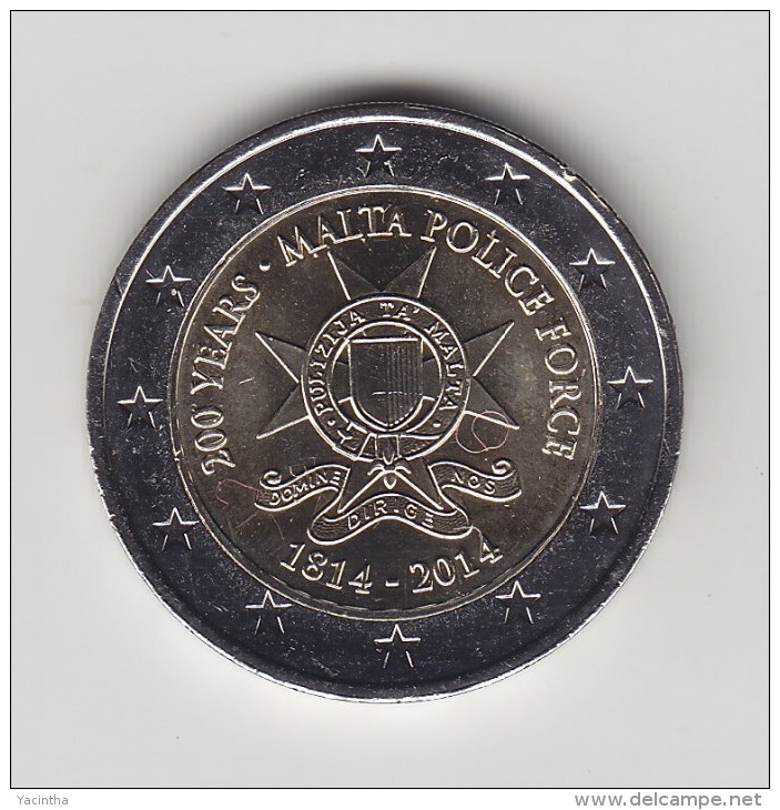 @Y@   2 Euro Com . 2014  UNC      Malta  ( 201414 ) - Malte