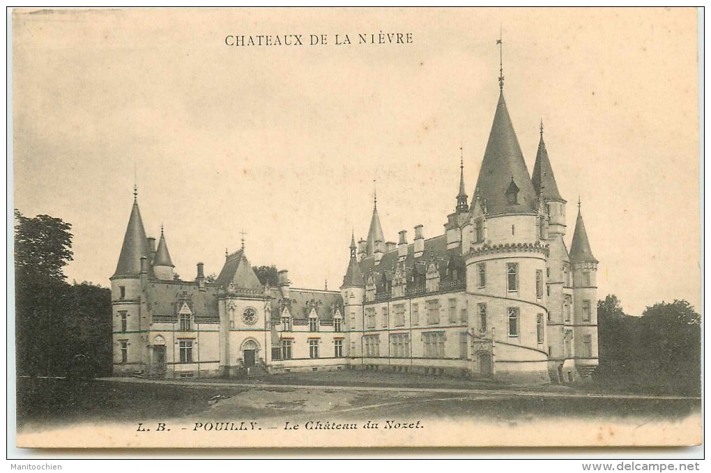 DEP 58 CHATEAU DE LA NIEVRE LOT DE 18 CARTES COLLECTION DES CHOCOLATS AIGUEBELLE - Autres & Non Classés