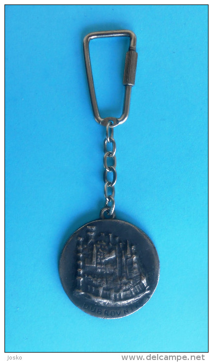 SAINT BLAISE - DUBROVNIK Croatia Old Keyring Keychain Key-ring Key Chain Porte-clés Schlüsselring * ST. BLAISE Religion - Key-rings