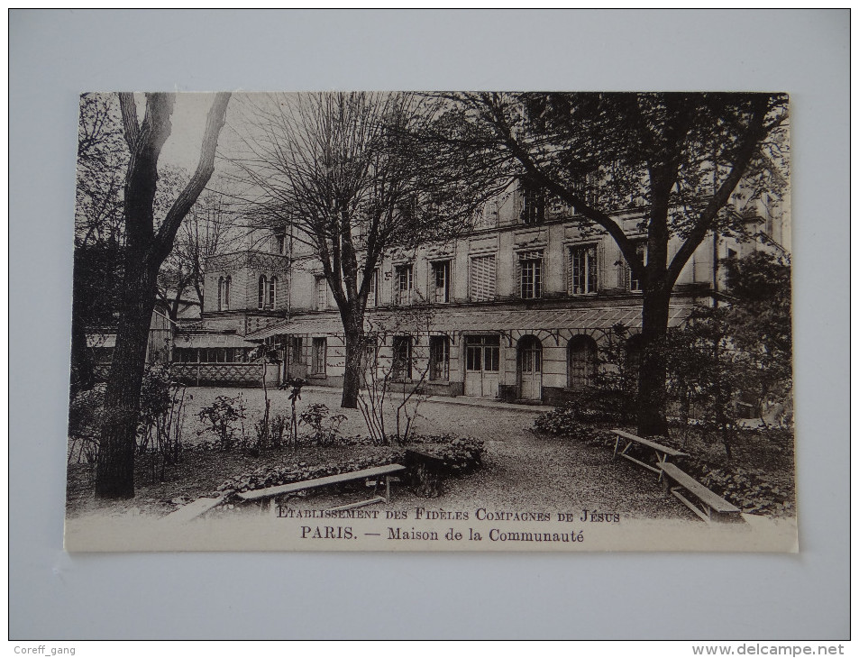 Etablissement Des Fidèles Compagnons De Jésus - Paris - Maison De La Communauté - Onderwijs, Scholen En Universiteiten