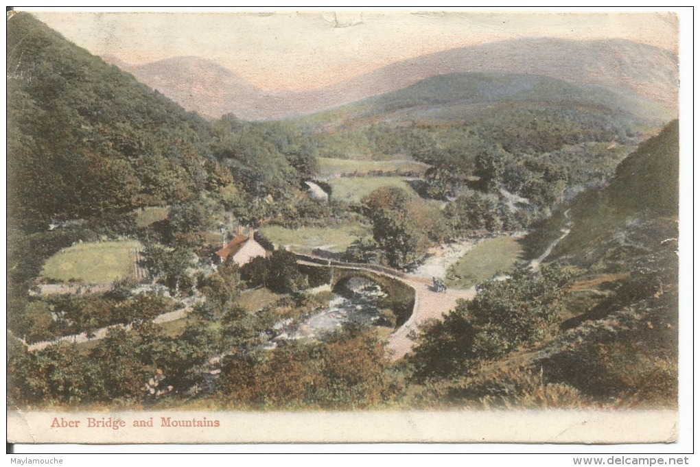 Aber Bridge And Mountains   (voir Timbre - Carmarthenshire