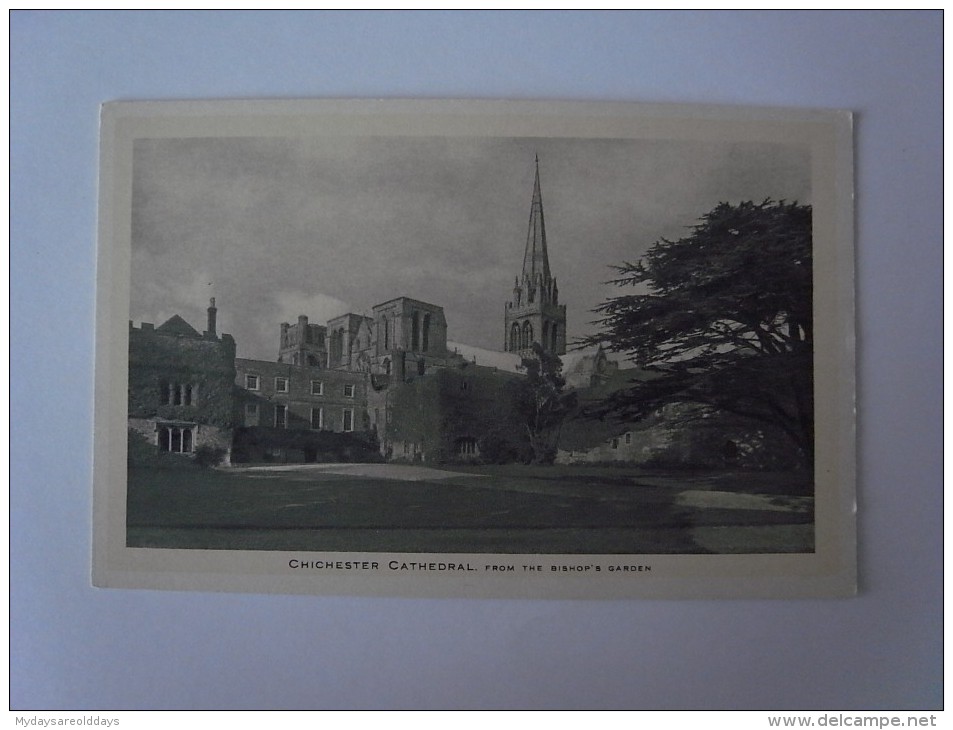 1 Cpa - United Kingdom - England - Chichester Cathedral (2 Scans) - Chichester