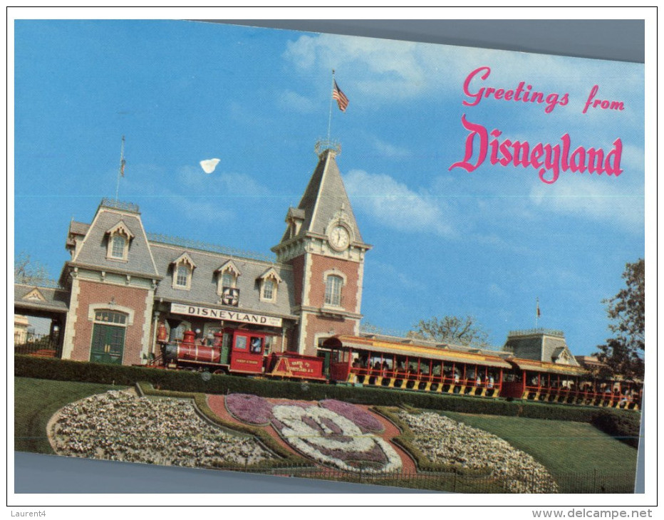 (230) USA - Disney Land Train - Disneyland