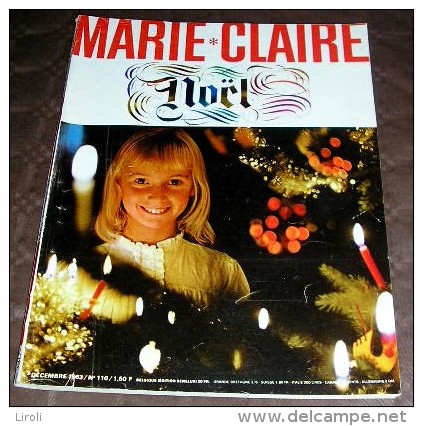 MARIE CLAIRE. 1963. 110. NOËL. MODE. JOUETS - Mode