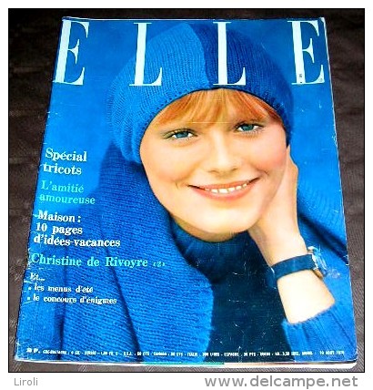 ELLE.  1970. 1286.  SPECIAL TRICOT.  PEYNET - Fashion