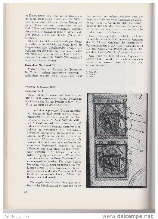 Schweiz, Handbuch "A Propos Altschweiz" Sonderdruck Der SBZ 1961 - Guides & Manuels