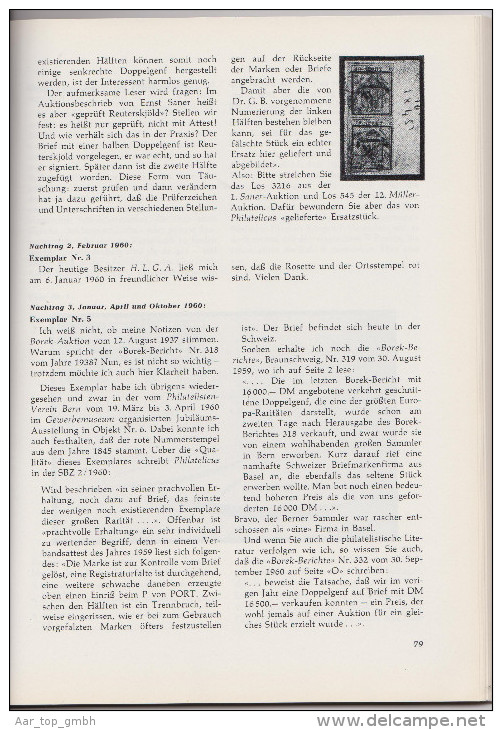 Schweiz, Handbuch "A Propos Altschweiz" Sonderdruck Der SBZ 1961 - Guides & Manuels