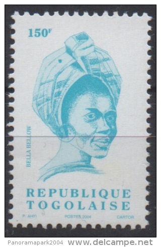 Togo 2004 - Mi. 3361 Série Courante BELLA BELLOW 150F MNH** - Togo (1960-...)