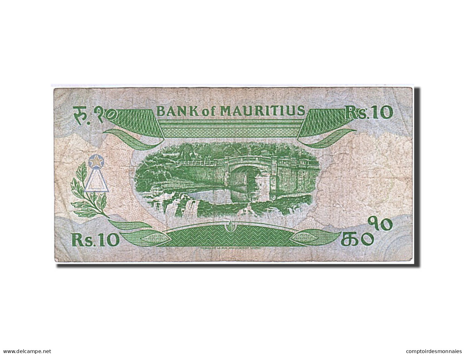 Billet, Mauritius, 10 Rupees, 1985, Undated, KM:35a, TB - Mauritius