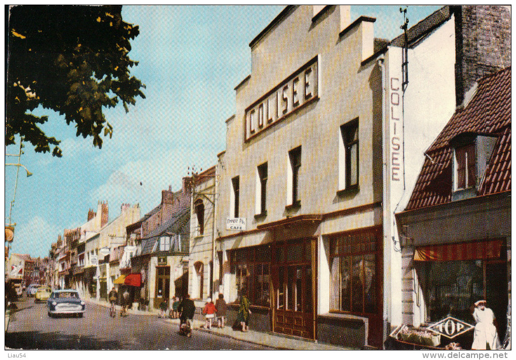 St-POL SUR MER Rue De La République (1970) - Saint Pol Sur Mer