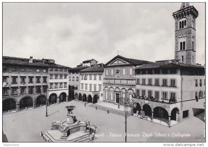 FIRENZE - Empoli - Piazza Farinata Degli Uberti E Collegiata - Piazza Dei Leoni - Piazza Duomo - 1952 - Empoli