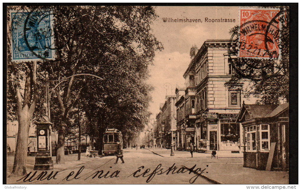 DB5907 - WILHELMSHAVEN - ROONSTRASSE - TRAM TROLLEY - Wilhelmshaven