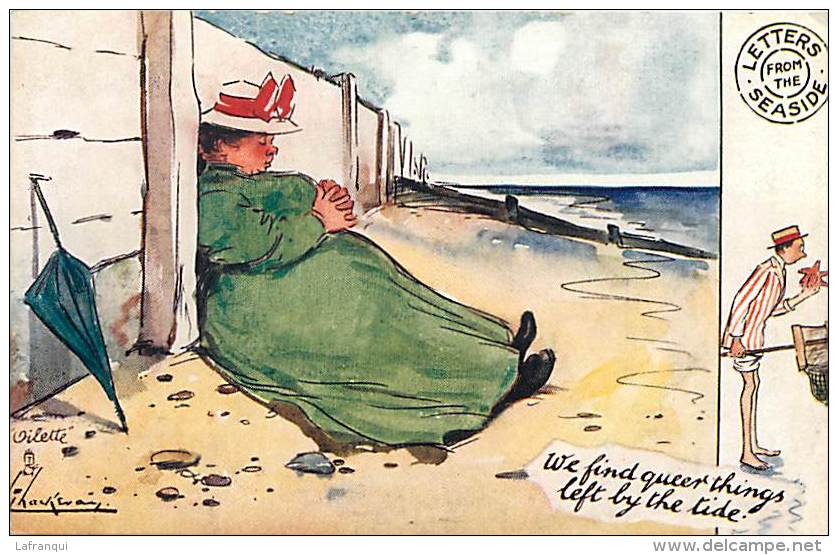 Ref K946- Illustrateur - Tuck -raphael -ollette Remarque-bord De Mer - Carte Bon Etat - Postcard In Good Condition - - Tuck, Raphael