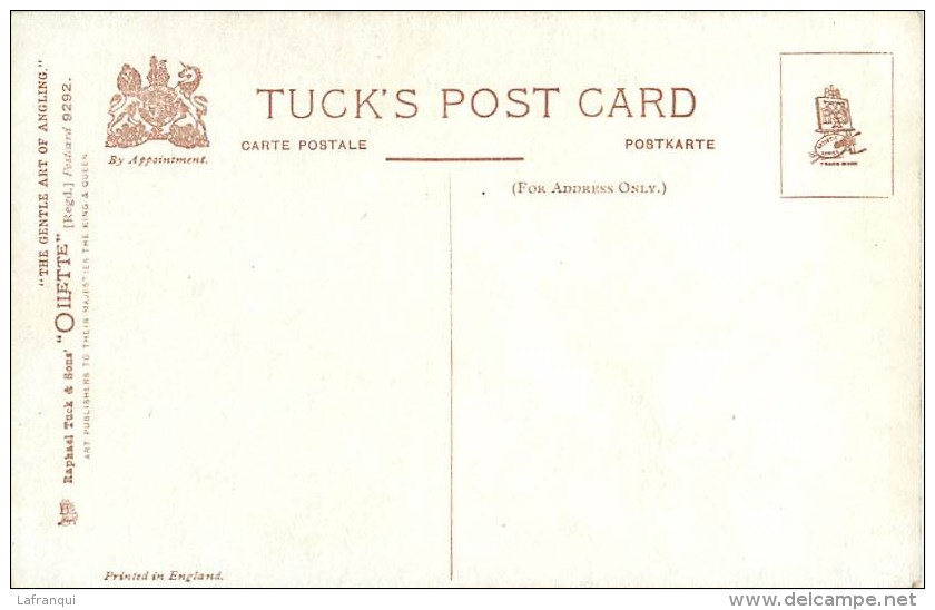 Ref K936- Illustrateur- Tuck -raphael -ollette -pecheur -peche A La Ligne-carte Bon Etat -postcard In Good Condition- - Tuck, Raphael