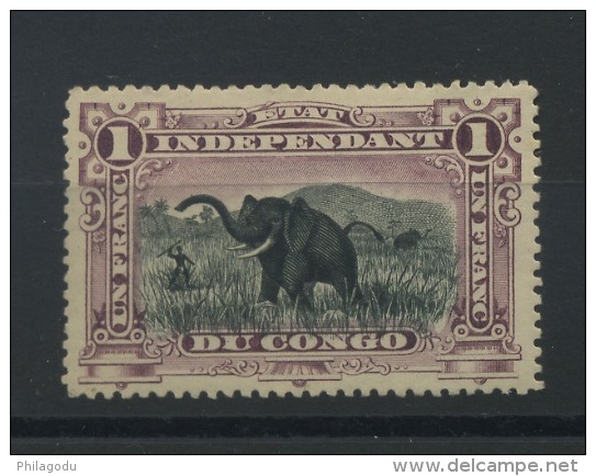 26B  Elephant  Olifant  *  Très Légère *   Cote 585,-€ En 2020 - Unused Stamps