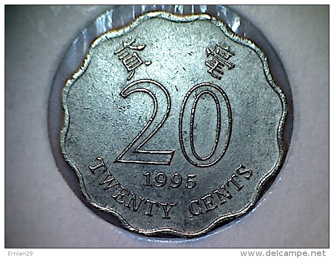 Hong Kong 20 Cents 1995 - Hong Kong